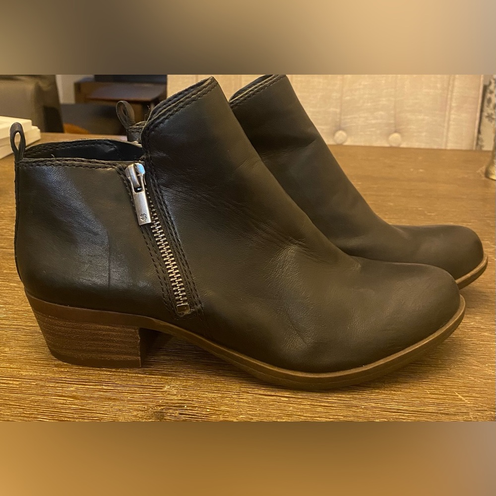 Lucky Brand leather booties